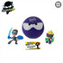Series 3 Ninja Kidz Giant Mystery Ninja Ball | Ninja Kidz Mini Mystery Ninja Ball